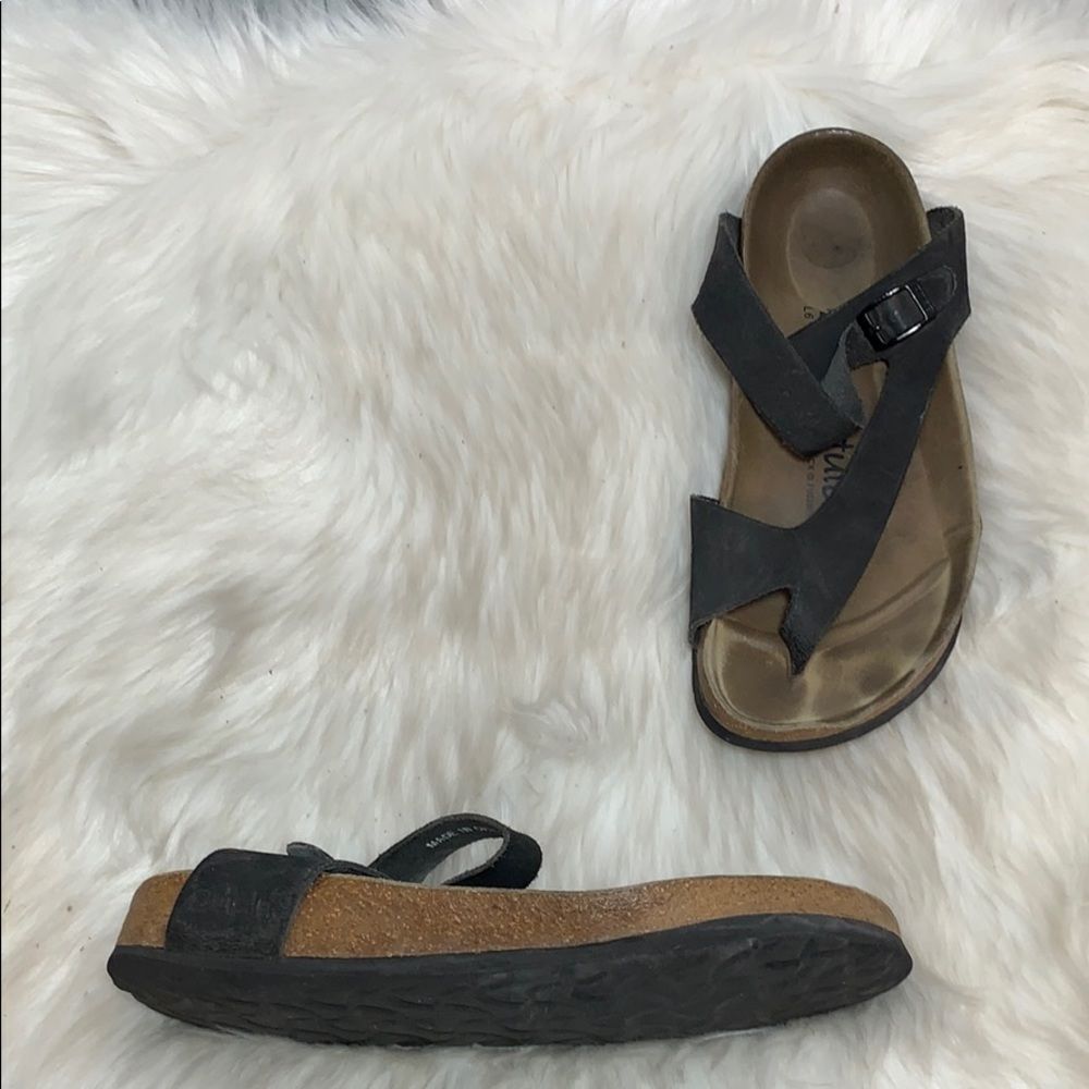 Birkenstock Betula Black Fussbet Sandal Sz…